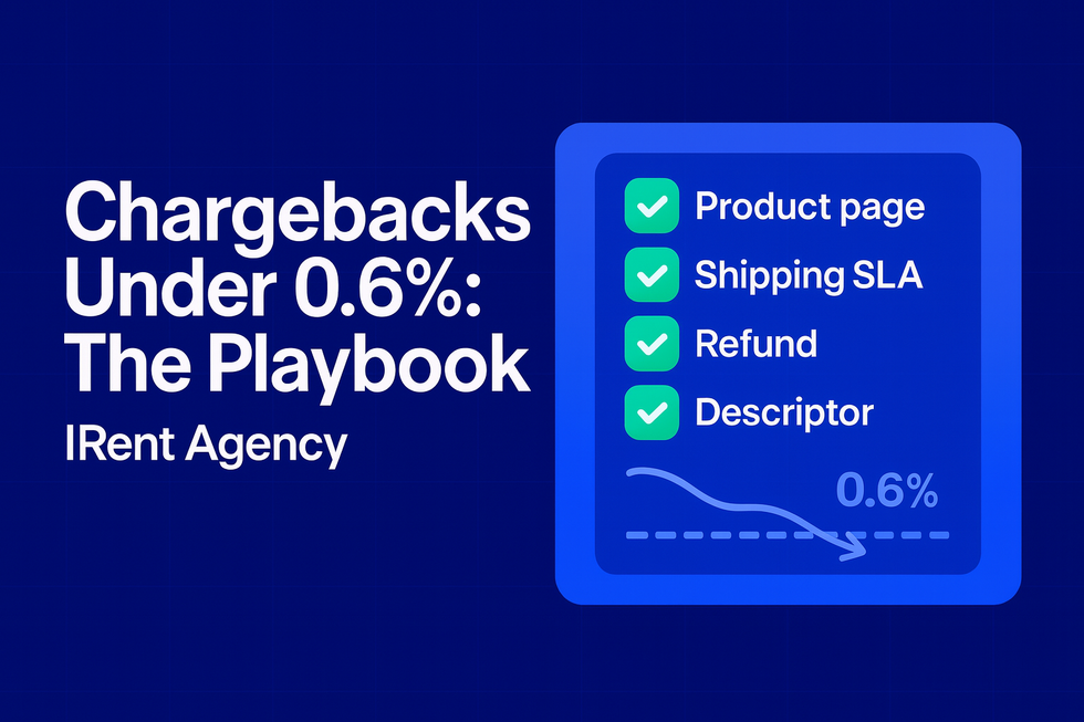 Chargebacks Under 0.6%: The Playbook We Give Every Matched Merchant